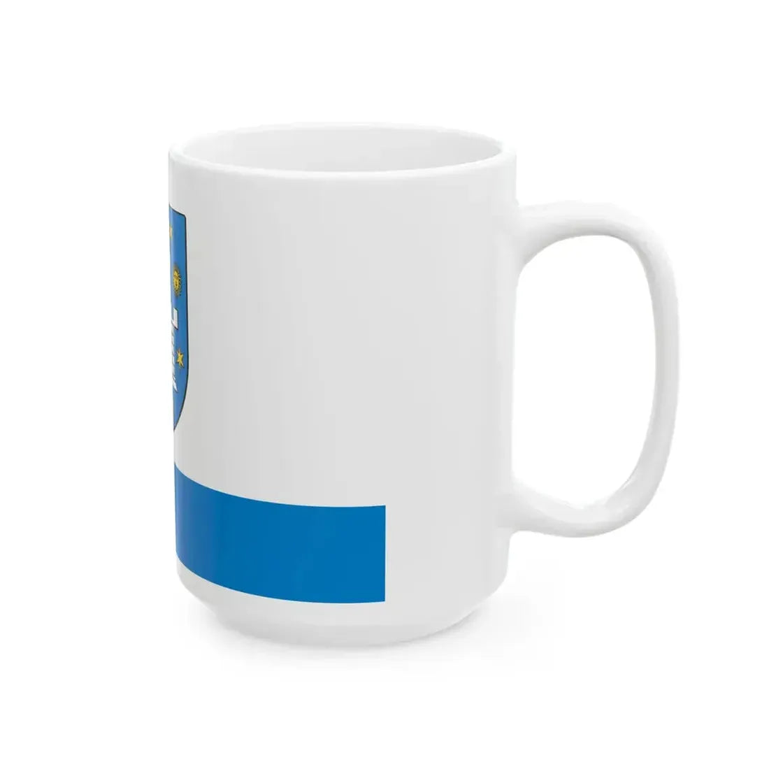 POL Bolkow flag (Poland) White Coffee Mug - Go Mug Yourself