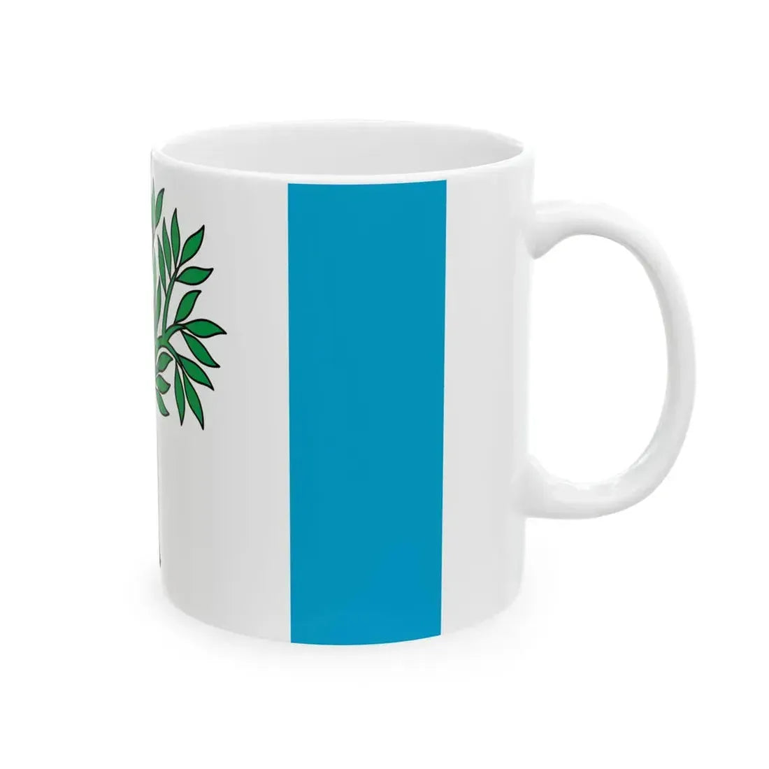 POL Braniewo flag (Poland) White Coffee Mug - Go Mug Yourself