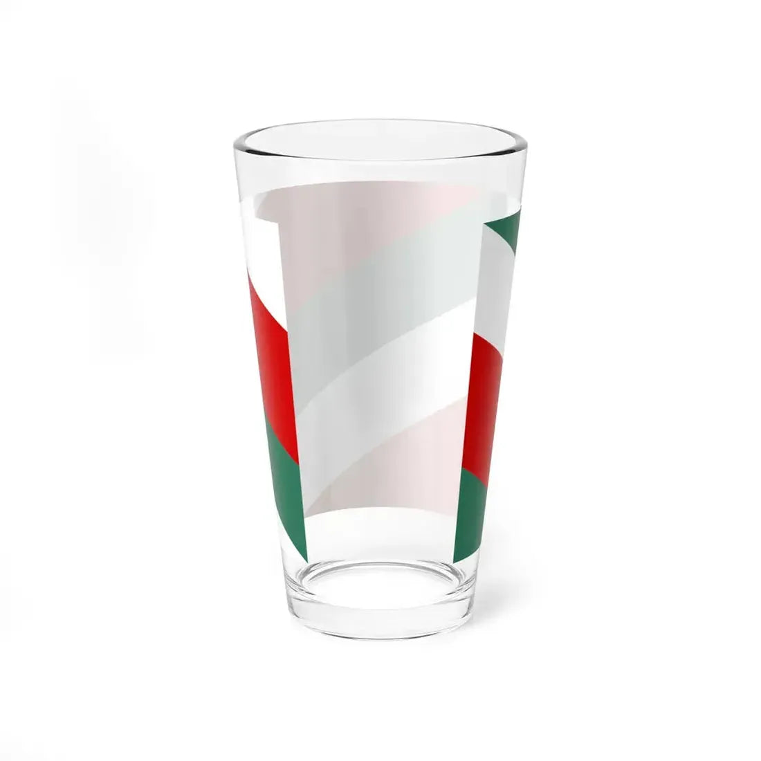 POL Brzeziny flag (Poland) Pint Glass 16oz - Go Mug Yourself