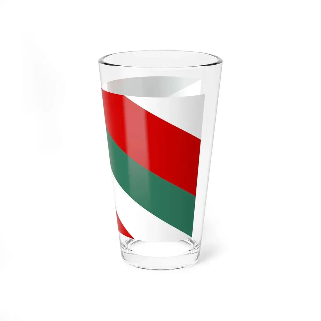 POL Brzeziny flag (Poland) Pint Glass 16oz - Go Mug Yourself