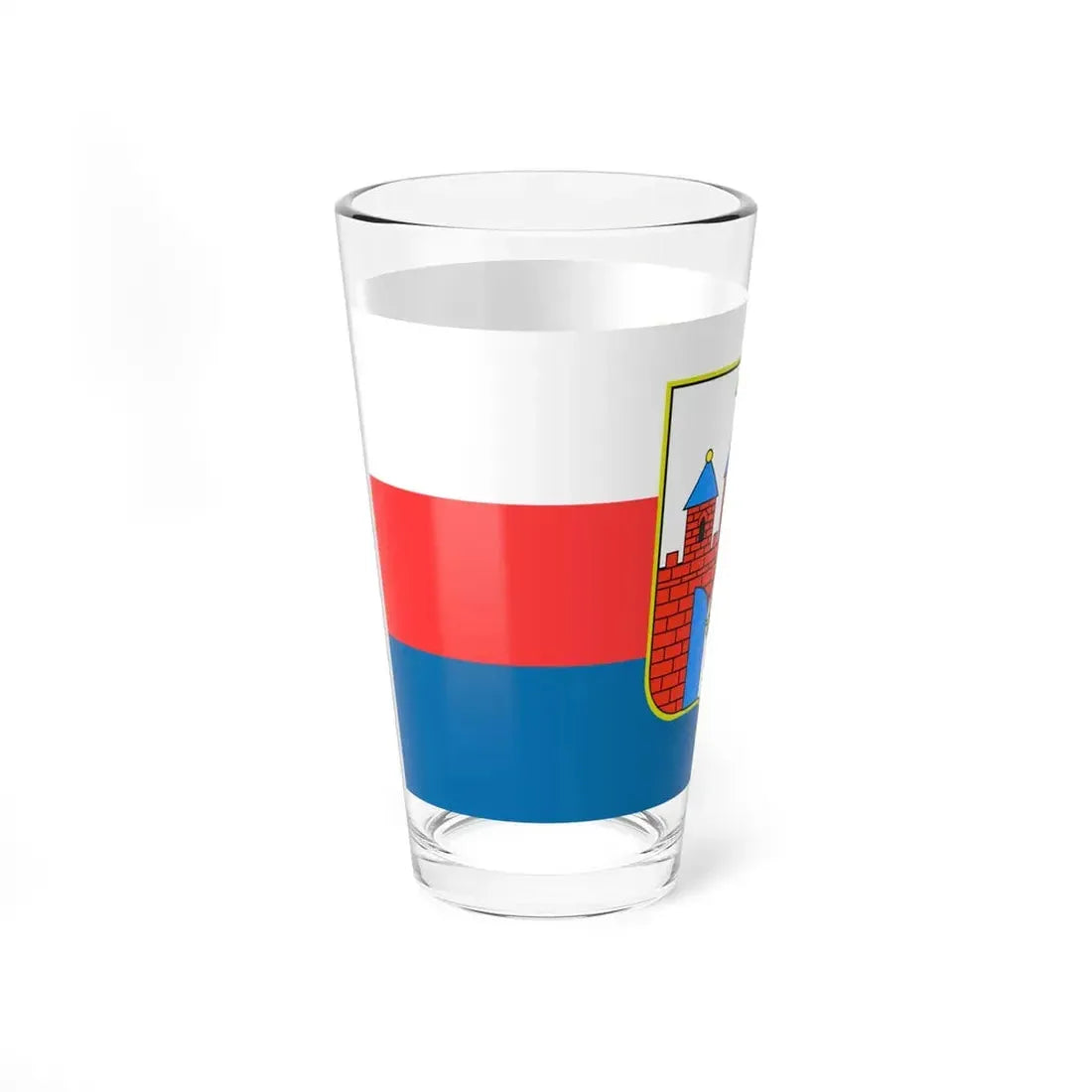 POL Bydgoszcz flag (Poland) Pint Glass 16oz - Go Mug Yourself
