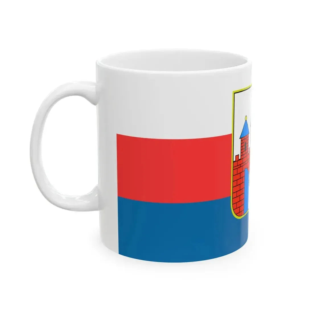 POL Bydgoszcz flag (Poland) White Coffee Mug - Go Mug Yourself