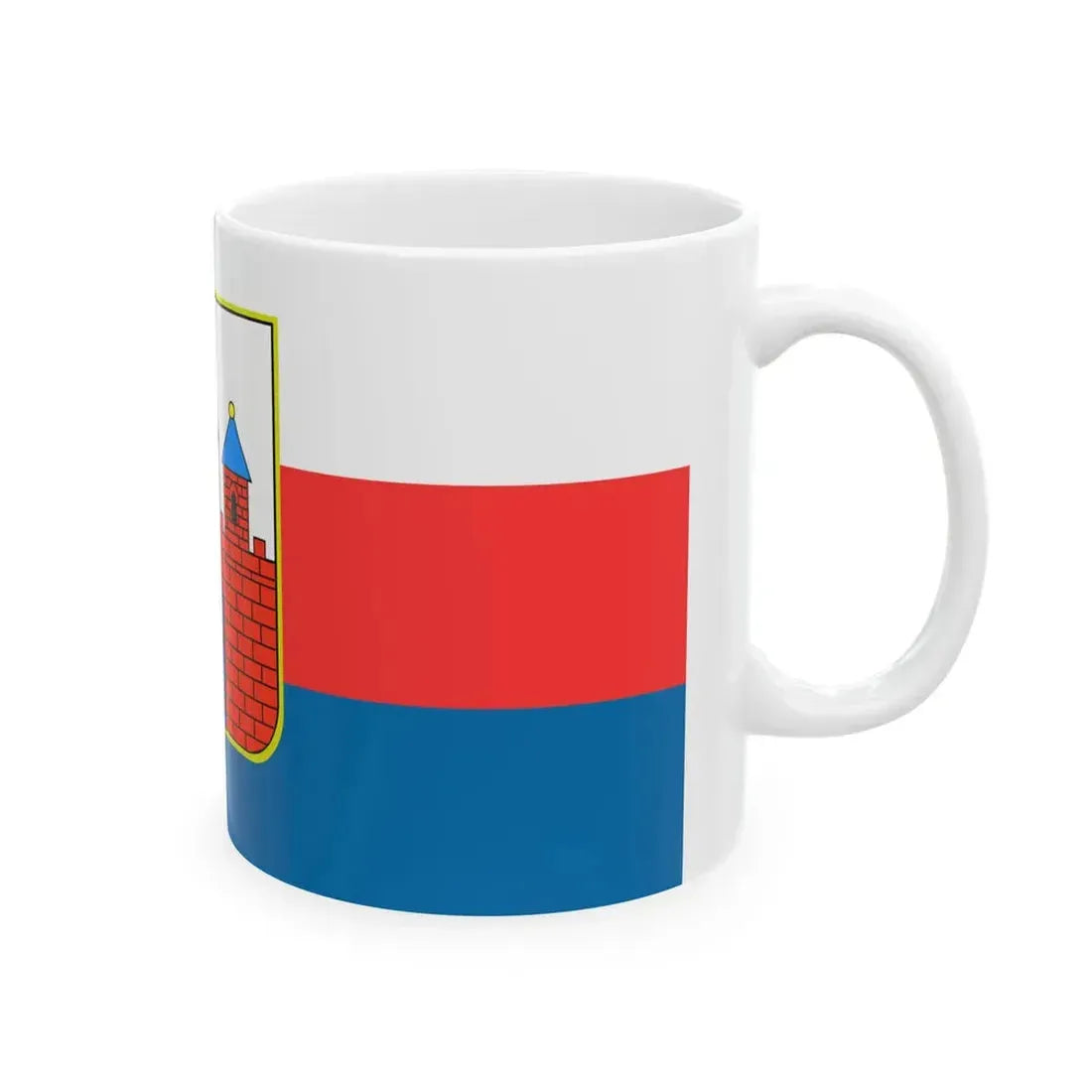 POL Bydgoszcz flag (Poland) White Coffee Mug - Go Mug Yourself