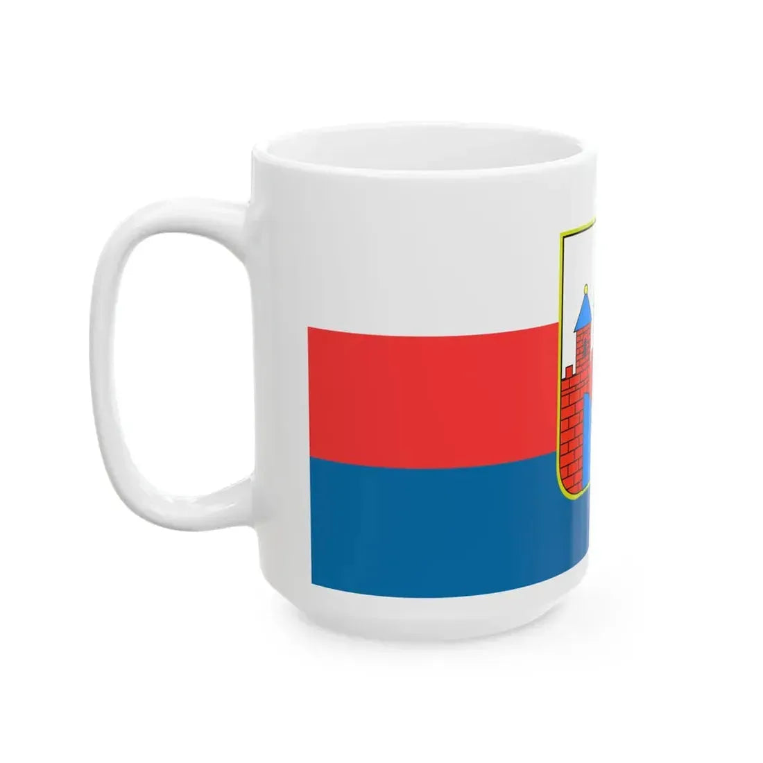 POL Bydgoszcz flag (Poland) White Coffee Mug - Go Mug Yourself