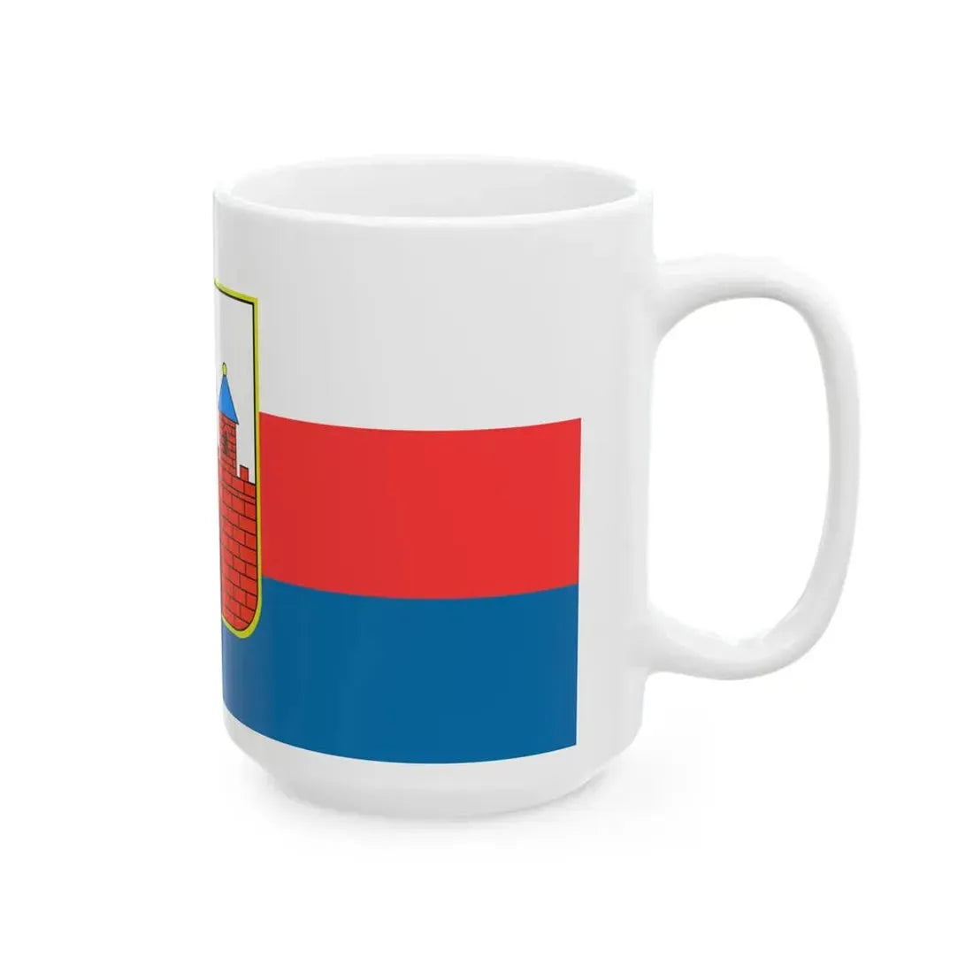 POL Bydgoszcz flag (Poland) White Coffee Mug - Go Mug Yourself