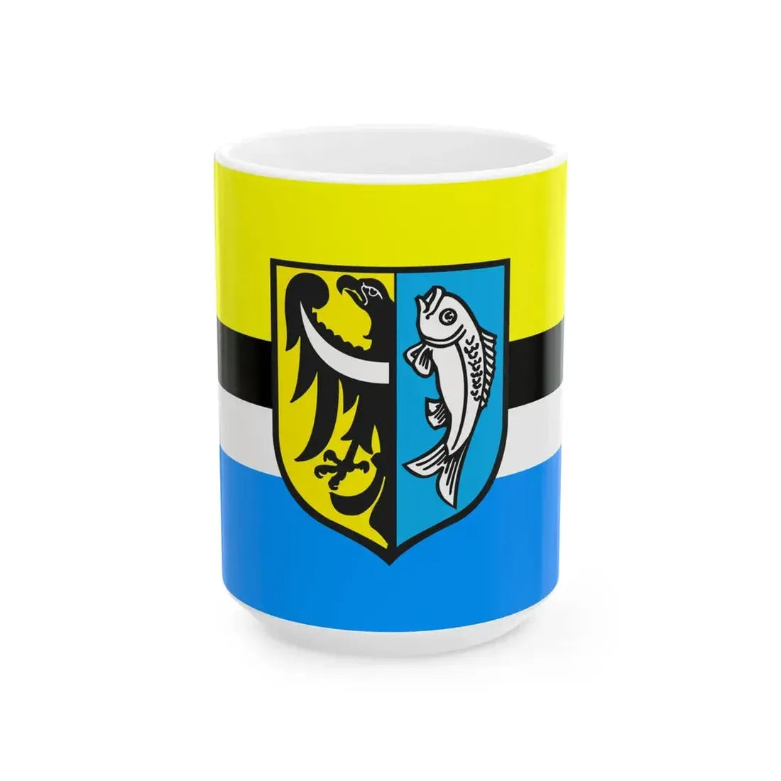 POL Bytom Odrzanski flag (Poland) White Coffee Mug 15oz - Go Mug Yourself