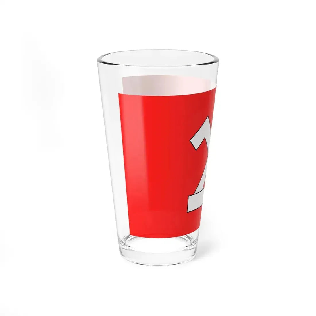 POL Chodecz flag (Poland) Pint Glass 16oz - Go Mug Yourself