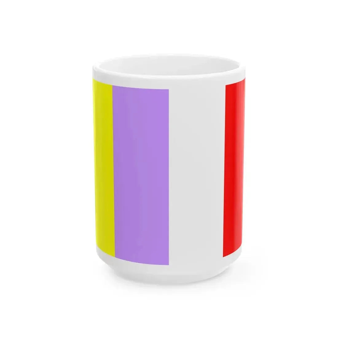 POL Choroszcz flag (Poland) White Coffee Mug 15oz - Go Mug Yourself