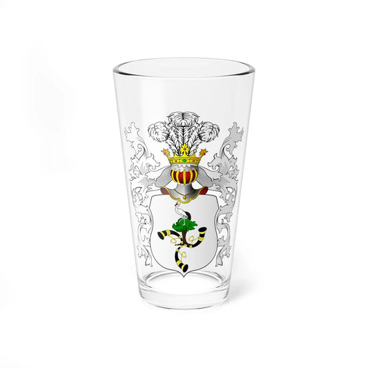 POL COA Adamowicz III (Poland) (Coat of Arms) Pint Glass 16oz 16oz - Go Mug Yourself