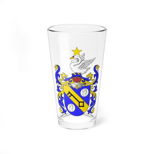 POL COA Alopaeus (Russia) (Coat of Arms) Pint Glass 16oz 16oz - Go Mug Yourself