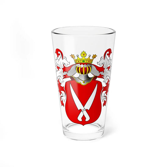 POL COA Borissowe (Poland) (Coat of Arms) Pint Glass 16oz 16oz - Go Mug Yourself