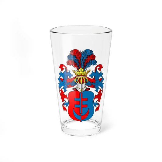 POL COA Borkowski (Poland) (Coat of Arms) Pint Glass 16oz 16oz - Go Mug Yourself