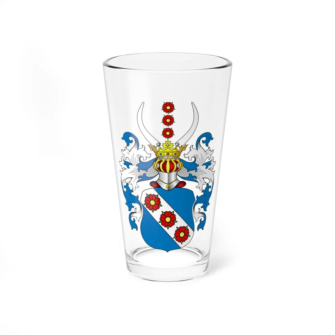 POL COA Borna Ib (Poland) (Coat of Arms) Pint Glass 16oz 16oz - Go Mug Yourself