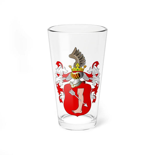 POL COA Borski (Poland) (Coat of Arms) Pint Glass 16oz 16oz - Go Mug Yourself