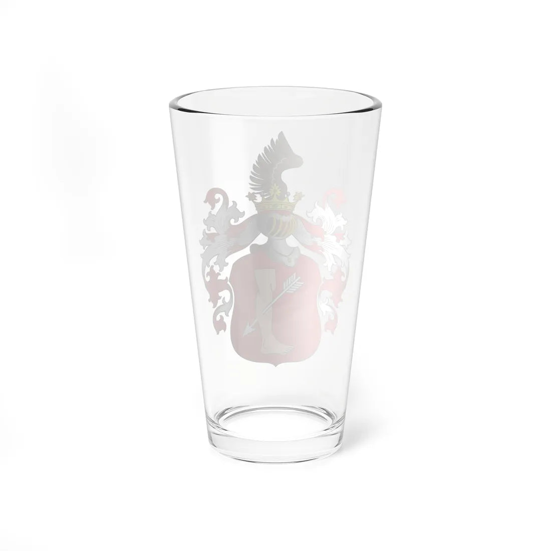 POL COA Borski (Poland) (Coat of Arms) Pint Glass 16oz - Go Mug Yourself