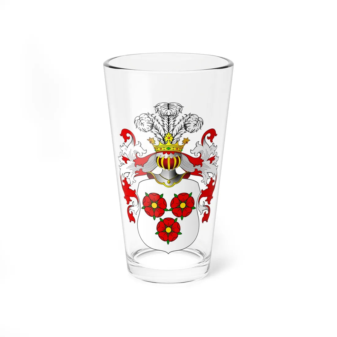 POL COA Borstel (Poland) (Coat of Arms) Pint Glass 16oz 16oz - Go Mug Yourself