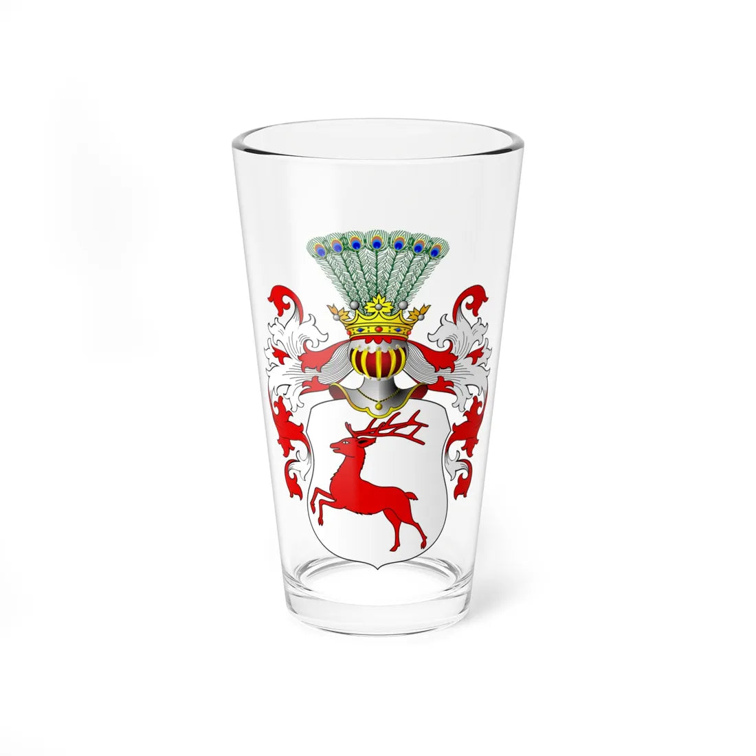 POL COA Brochwicz I (Poland) (Coat of Arms) Pint Glass 16oz 16oz - Go Mug Yourself