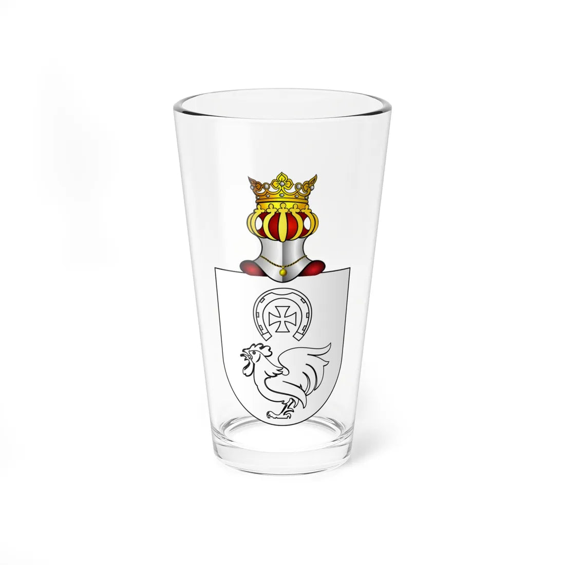 POL COA Chołchowski (Poland) (Coat of Arms) Pint Glass 16oz - Go Mug Yourself
