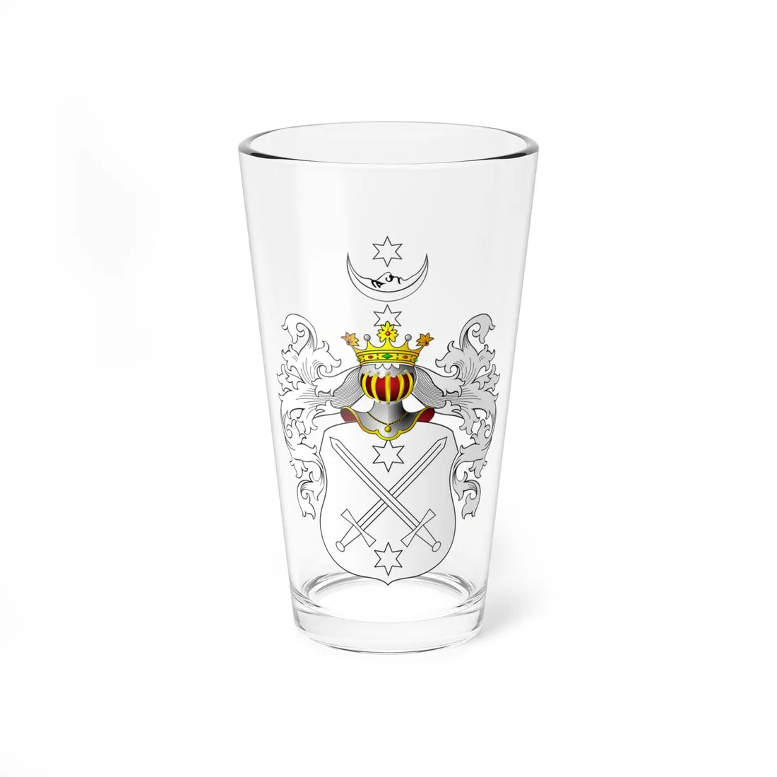 POL COA Chośnicki III (Poland) (Coat of Arms) Pint Glass 16oz 16oz - Go Mug Yourself