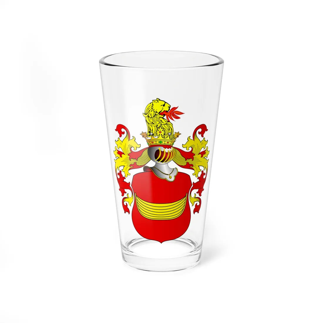 POL COA Chrząstowski II (Poland) (Coat of Arms) Pint Glass 16oz 16oz - Go Mug Yourself
