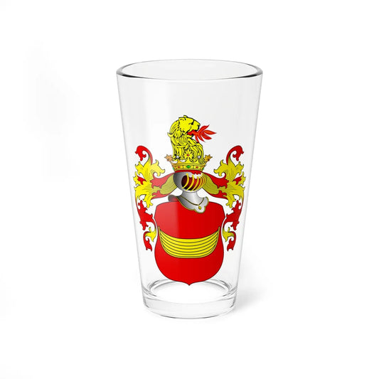 POL COA Chrząstowski II (Poland) (Coat of Arms) Pint Glass 16oz 16oz - Go Mug Yourself