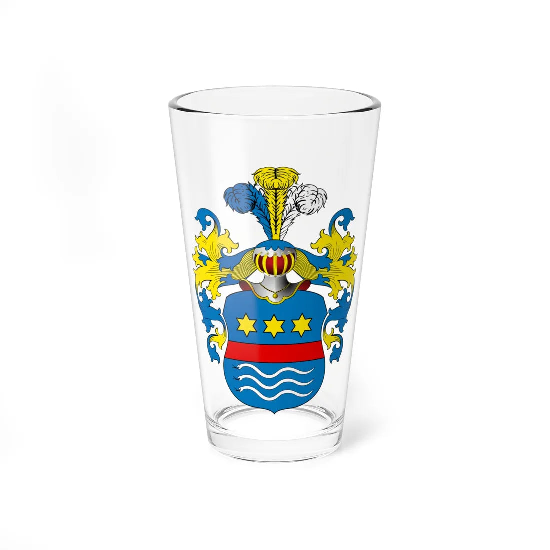 POL COA Chynowski II (Poland) (Coat of Arms) Pint Glass 16oz 16oz - Go Mug Yourself