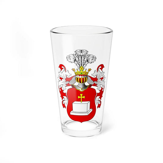 POL COA Ciechanowicz II (Poland) (Coat of Arms) Pint Glass 16oz 16oz - Go Mug Yourself