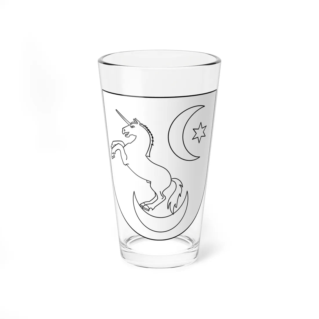 POL COA Czapiewski III (Poland) (Coat of Arms) Pint Glass 16oz 16oz - Go Mug Yourself