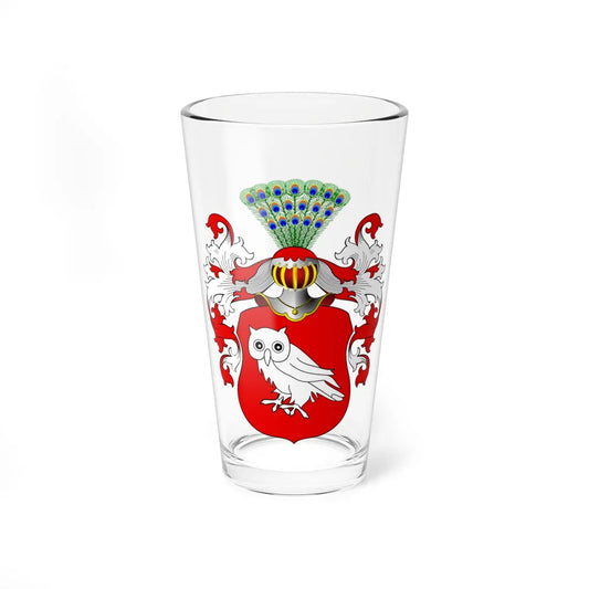POL COA Czarliński III (Poland) (Coat of Arms) Pint Glass 16oz 16oz - Go Mug Yourself
