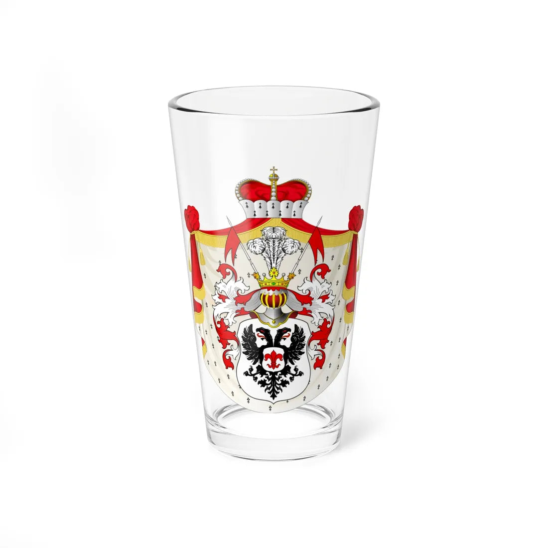 POL COA Podbereski III (Poland) (Coat of Arms) Pint Glass 16oz 16oz - Go Mug Yourself