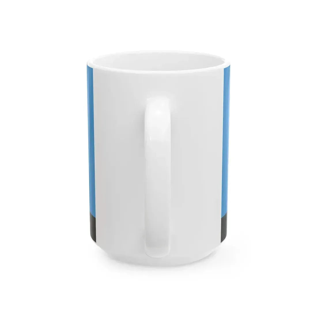 POL Czechowice-Dziedzice flag (Poland) White Coffee Mug - Go Mug Yourself