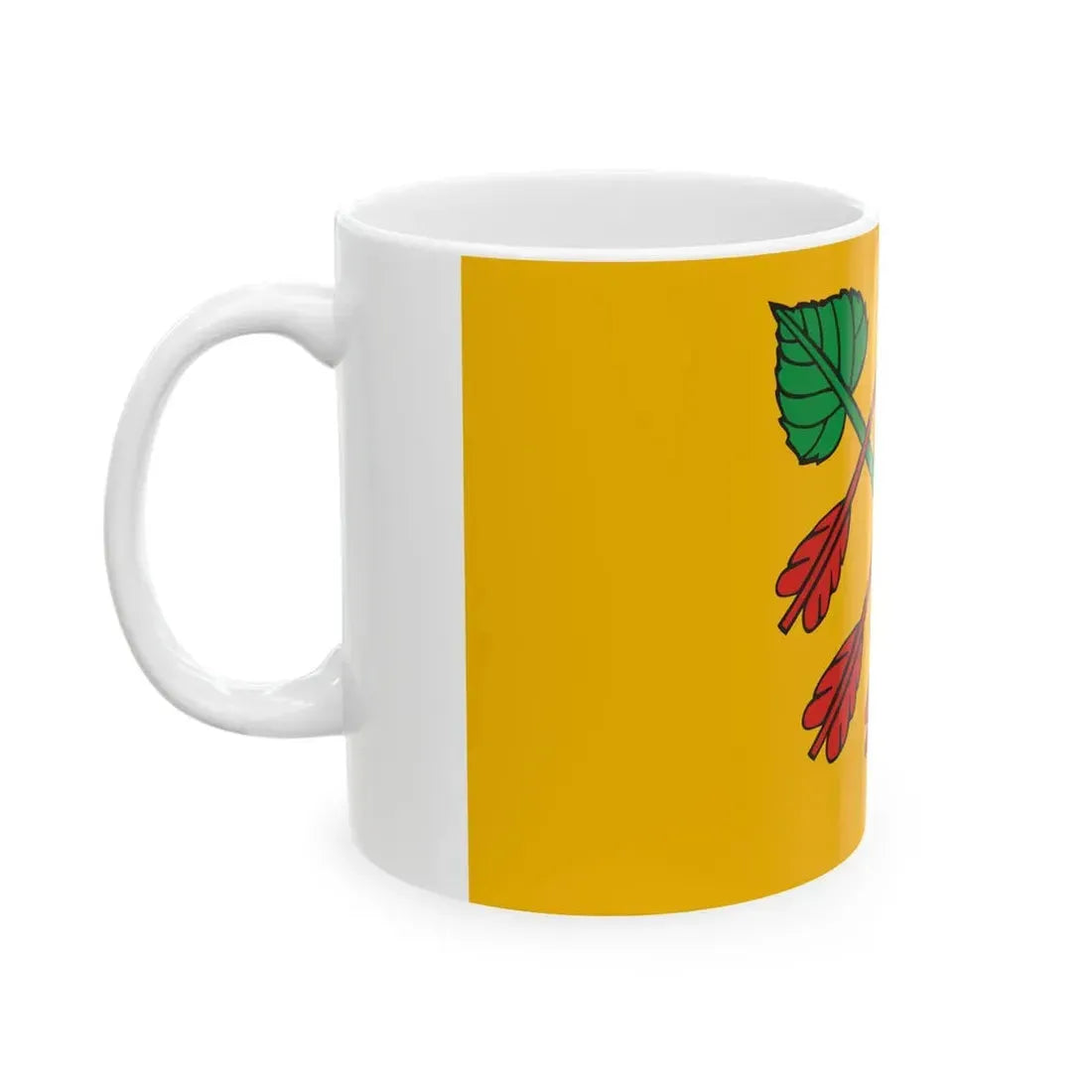 POL Czempin flag (Poland) White Coffee Mug - Go Mug Yourself