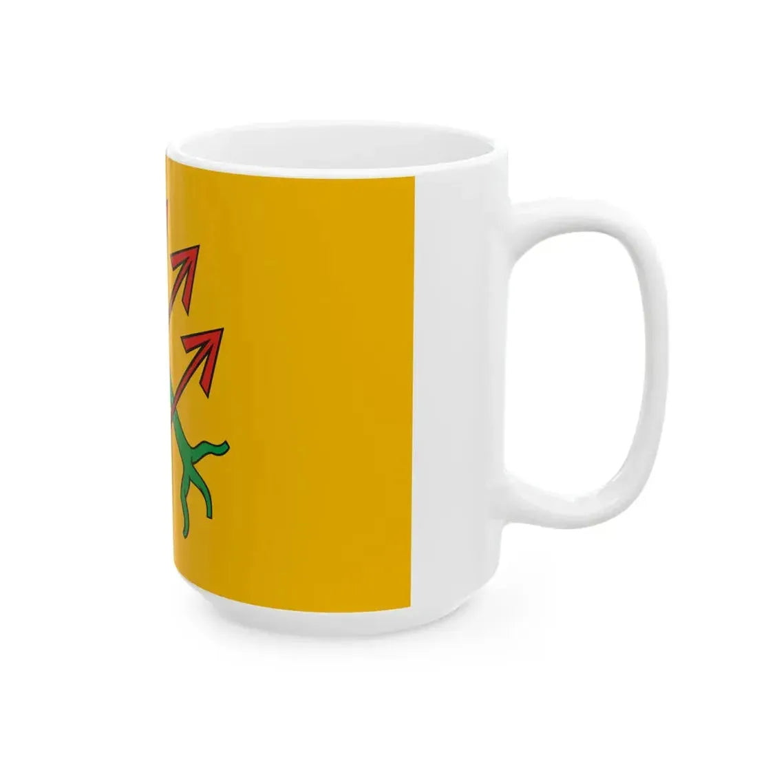 POL Czempin flag (Poland) White Coffee Mug - Go Mug Yourself