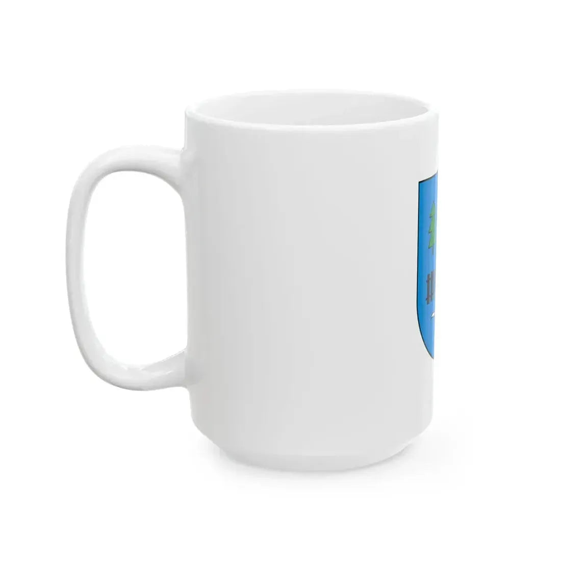 POL Czersk flag 1990-1999 (Poland) White Coffee Mug - Go Mug Yourself