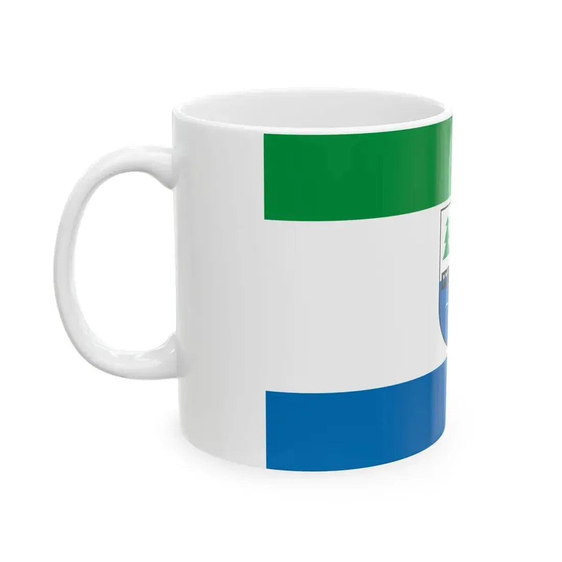 POL Czersk flag (Poland) White Coffee Mug - Go Mug Yourself