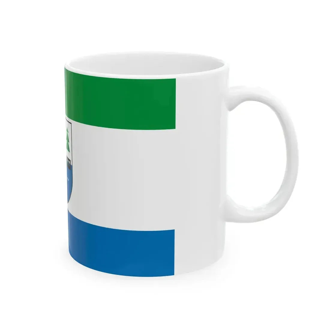 POL Czersk flag (Poland) White Coffee Mug - Go Mug Yourself