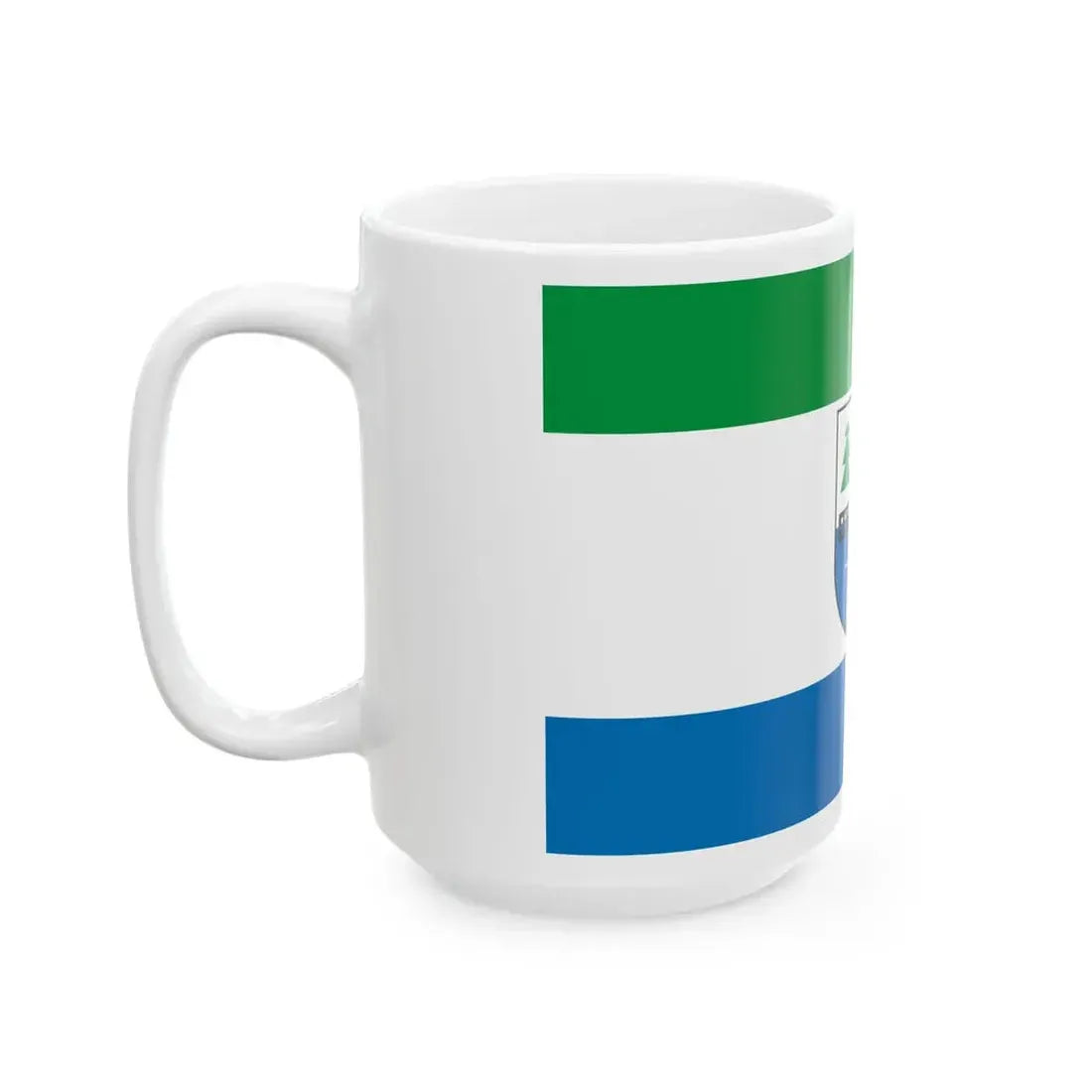 POL Czersk flag (Poland) White Coffee Mug - Go Mug Yourself
