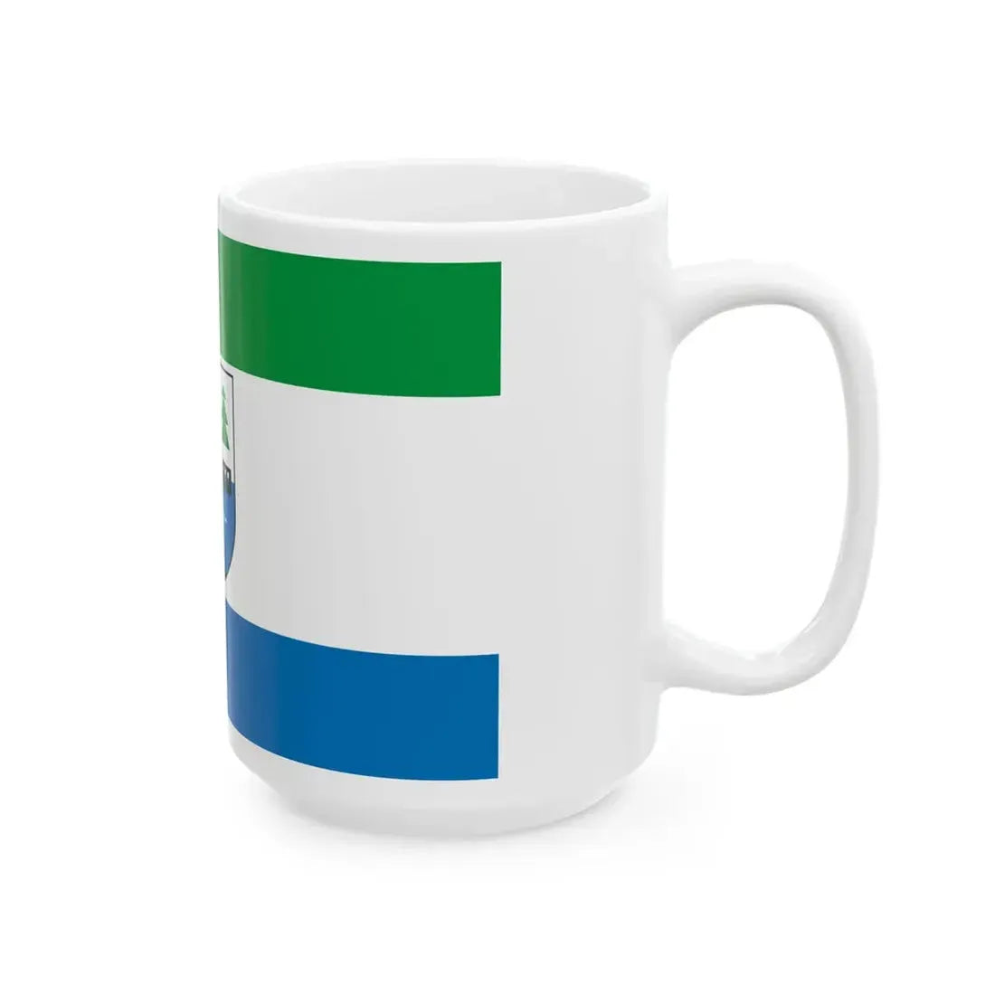POL Czersk flag (Poland) White Coffee Mug - Go Mug Yourself