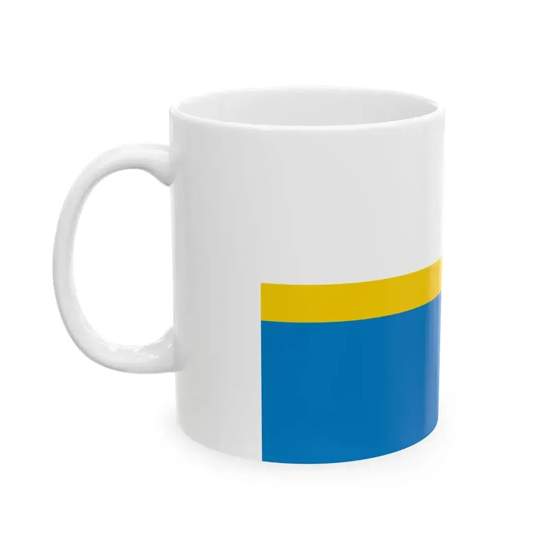 POL Czestochowa flag (Poland) White Coffee Mug - Go Mug Yourself