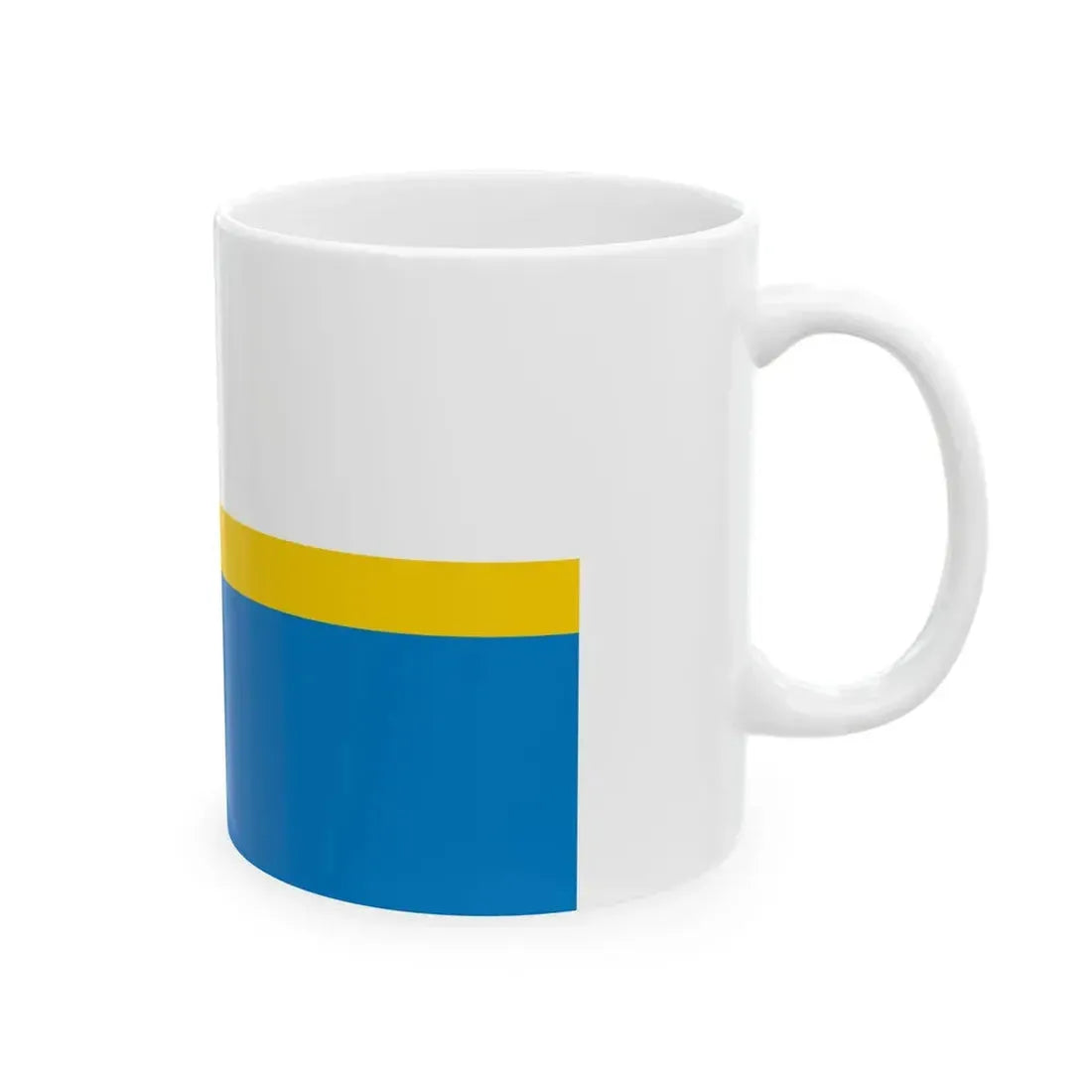 POL Czestochowa flag (Poland) White Coffee Mug - Go Mug Yourself