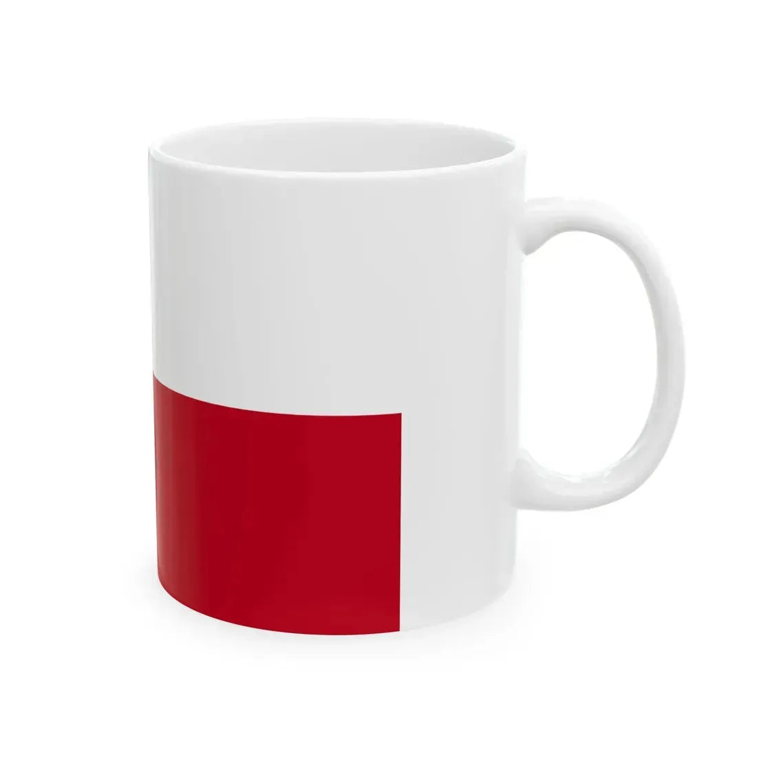POL Elblag flag (Poland) White Coffee Mug - Go Mug Yourself