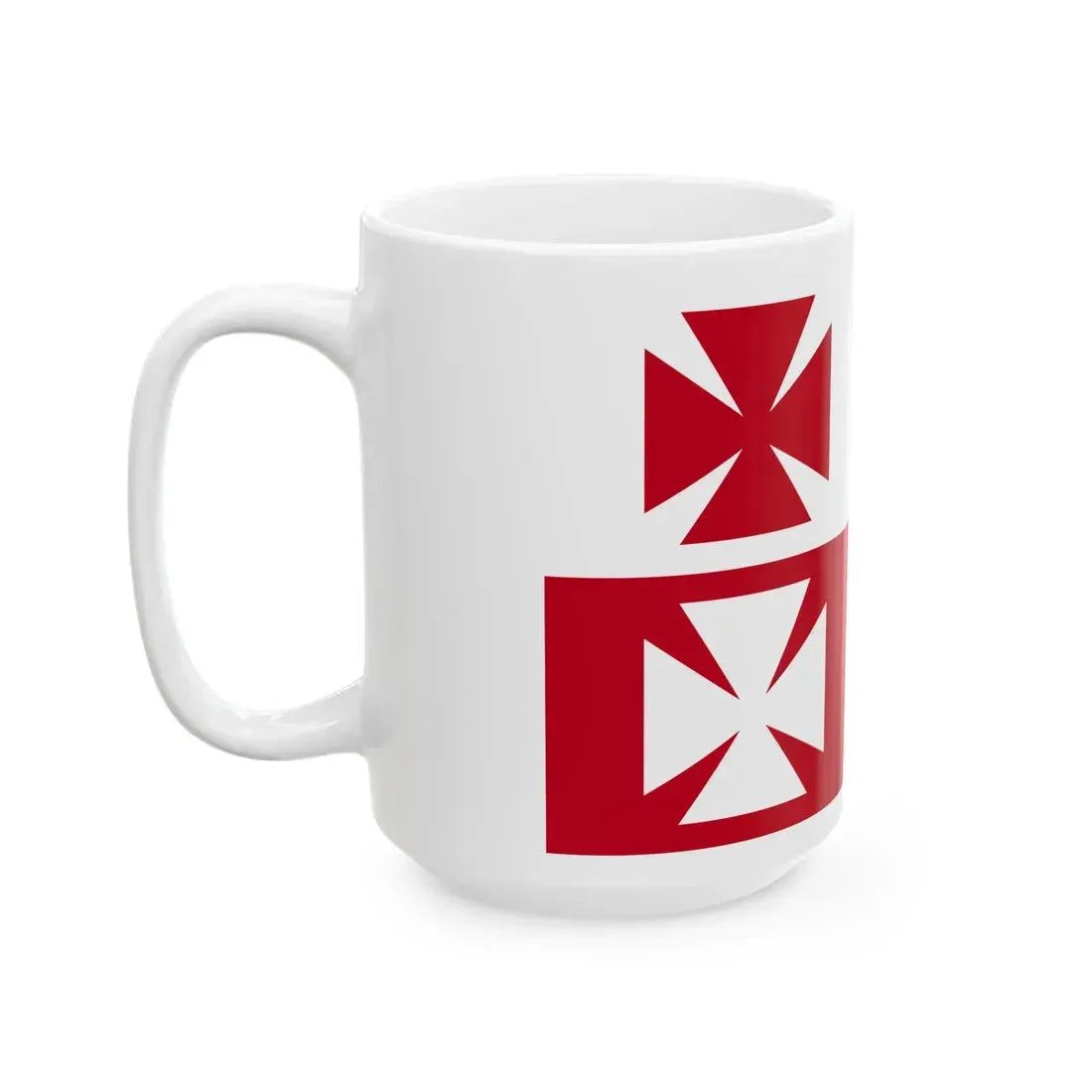 POL Elblag flag (Poland) White Coffee Mug - Go Mug Yourself