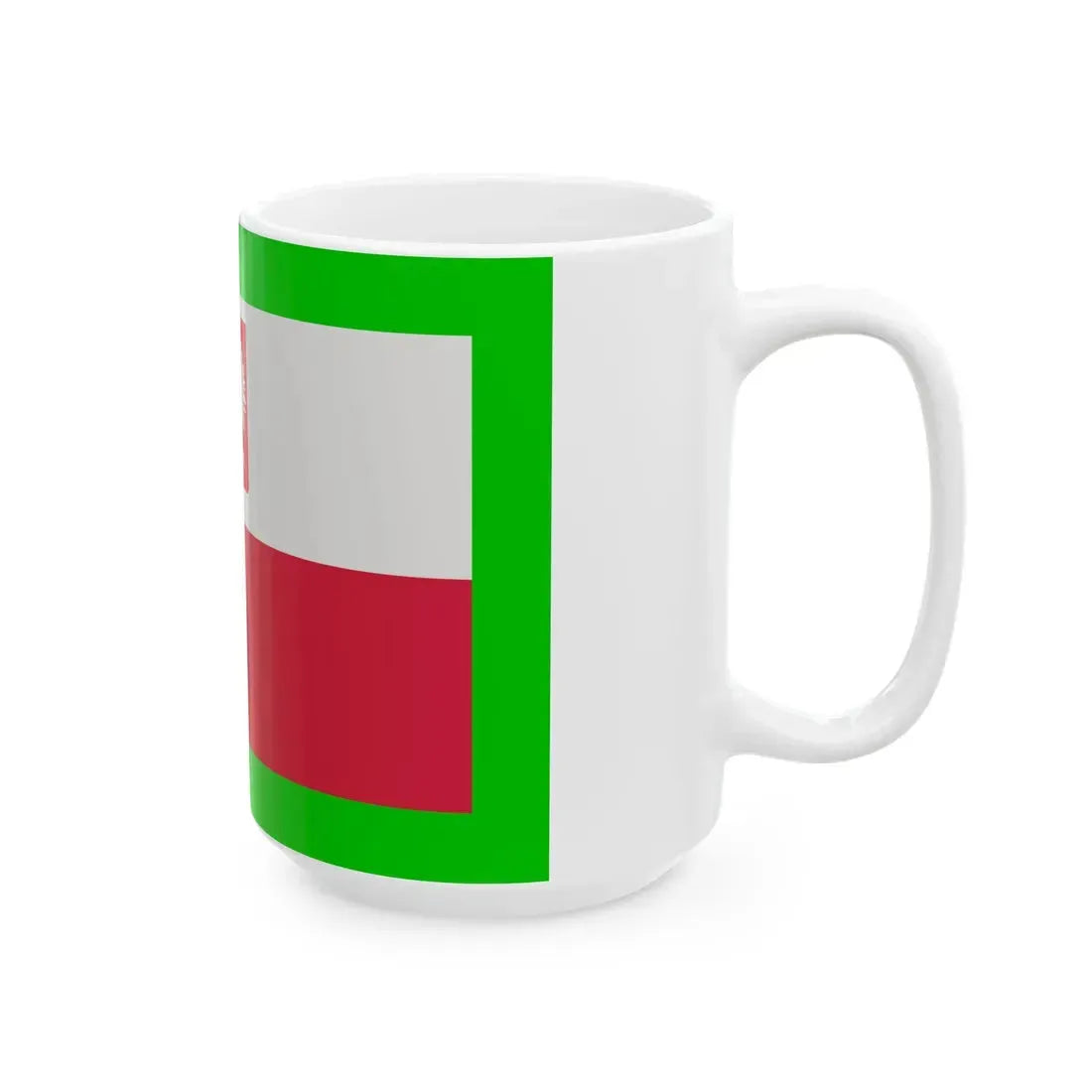 POL Flag Border Guard (Poland) White Coffee Mug - Go Mug Yourself