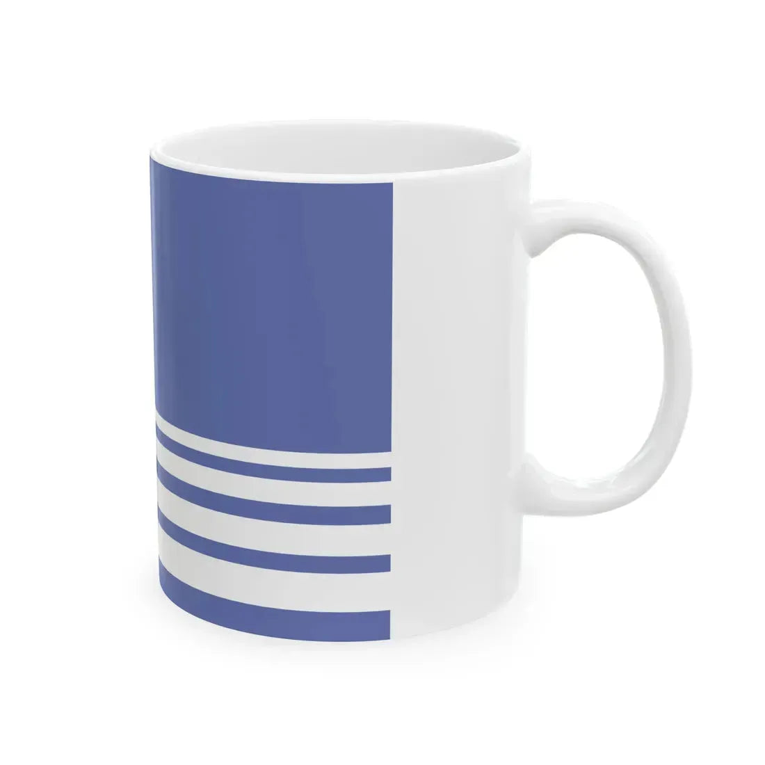 POL Gizycko flag old (Poland) White Coffee Mug - Go Mug Yourself