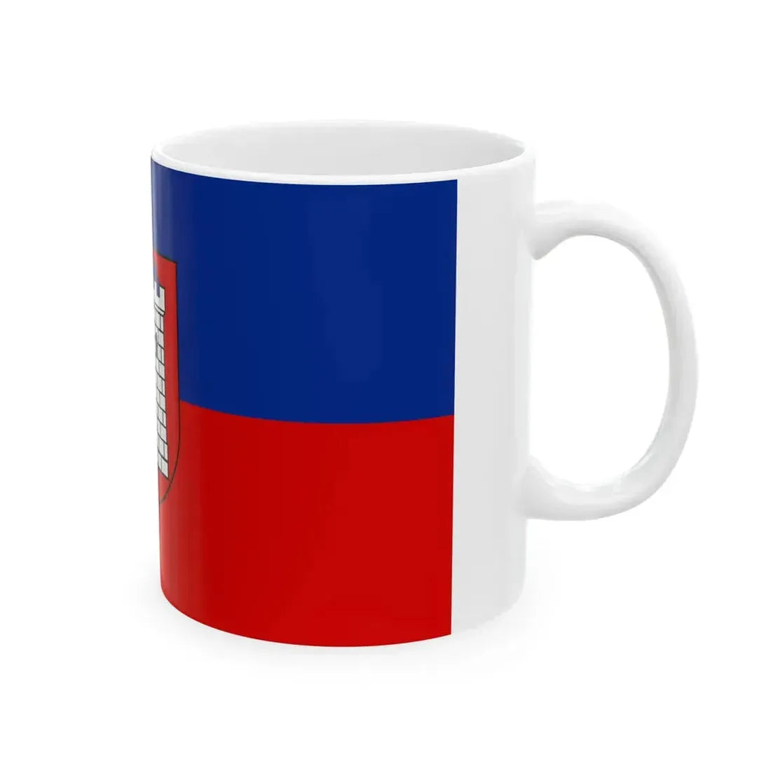 POL Gliwice flag (Poland) White Coffee Mug - Go Mug Yourself
