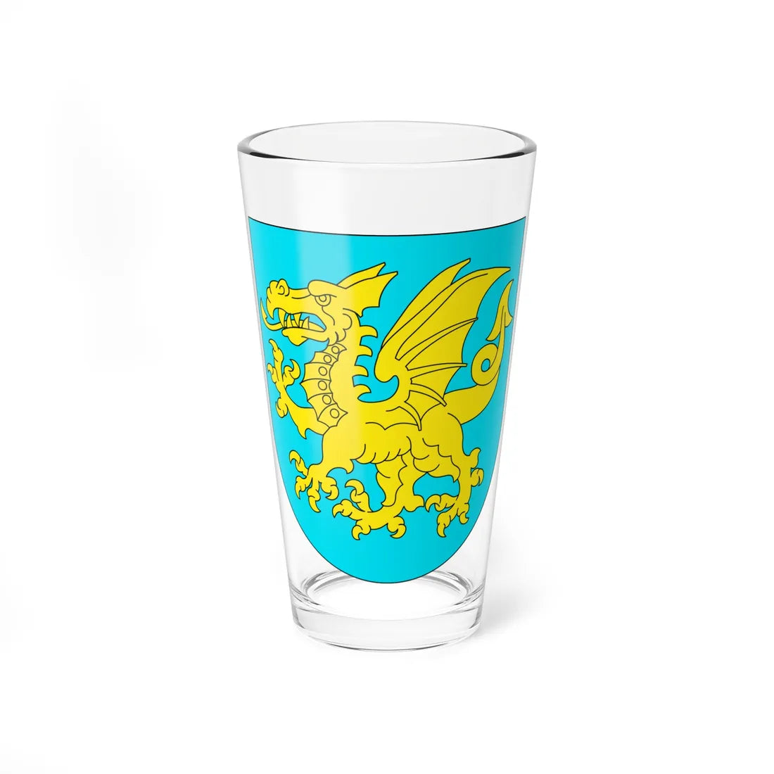 POL gmina Bałtów COA (Poland) (Coat of Arms) Pint Glass 16oz 16oz - Go Mug Yourself