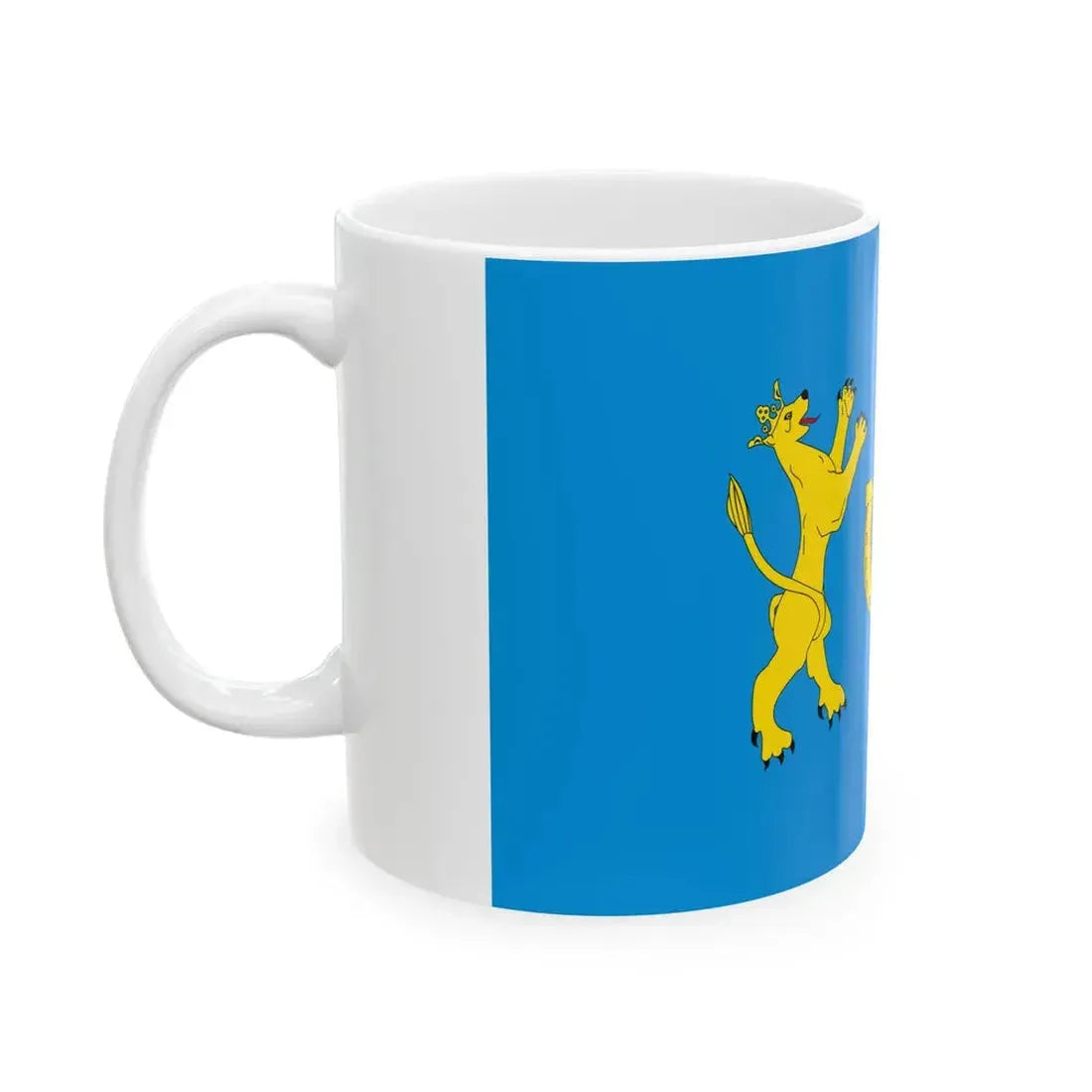 POL gmina Bejsce flag (Poland) White Coffee Mug - Go Mug Yourself