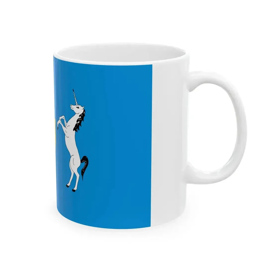 POL gmina Bejsce flag (Poland) White Coffee Mug - Go Mug Yourself