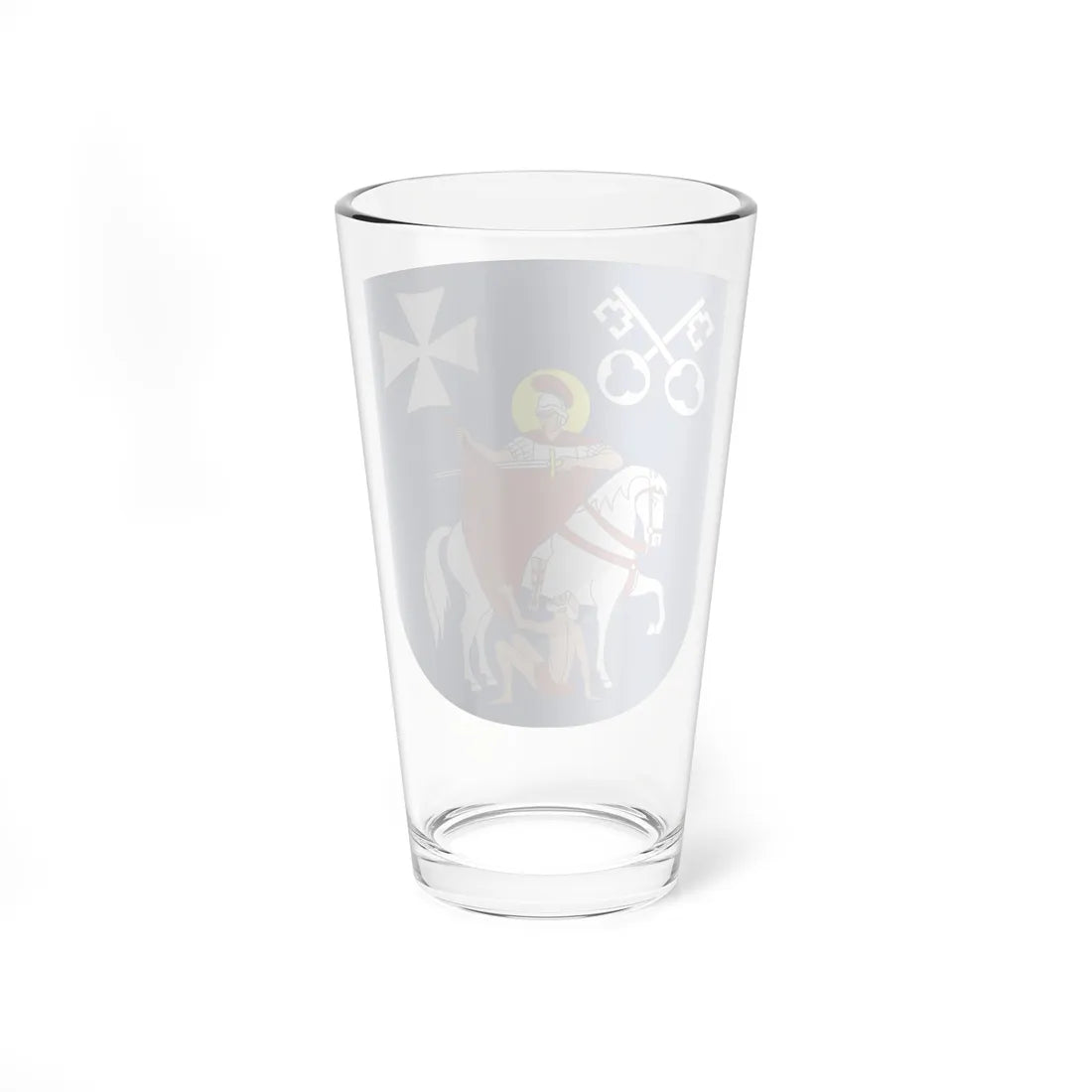 POL gmina Biskupice COA (Poland) (Coat of Arms) Pint Glass 16oz - Go Mug Yourself