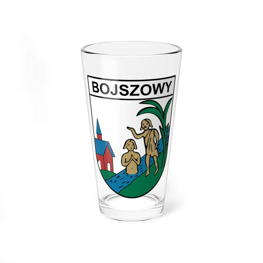 POL gmina Bojszowy COA (Poland) (Coat of Arms) Pint Glass 16oz 16oz - Go Mug Yourself